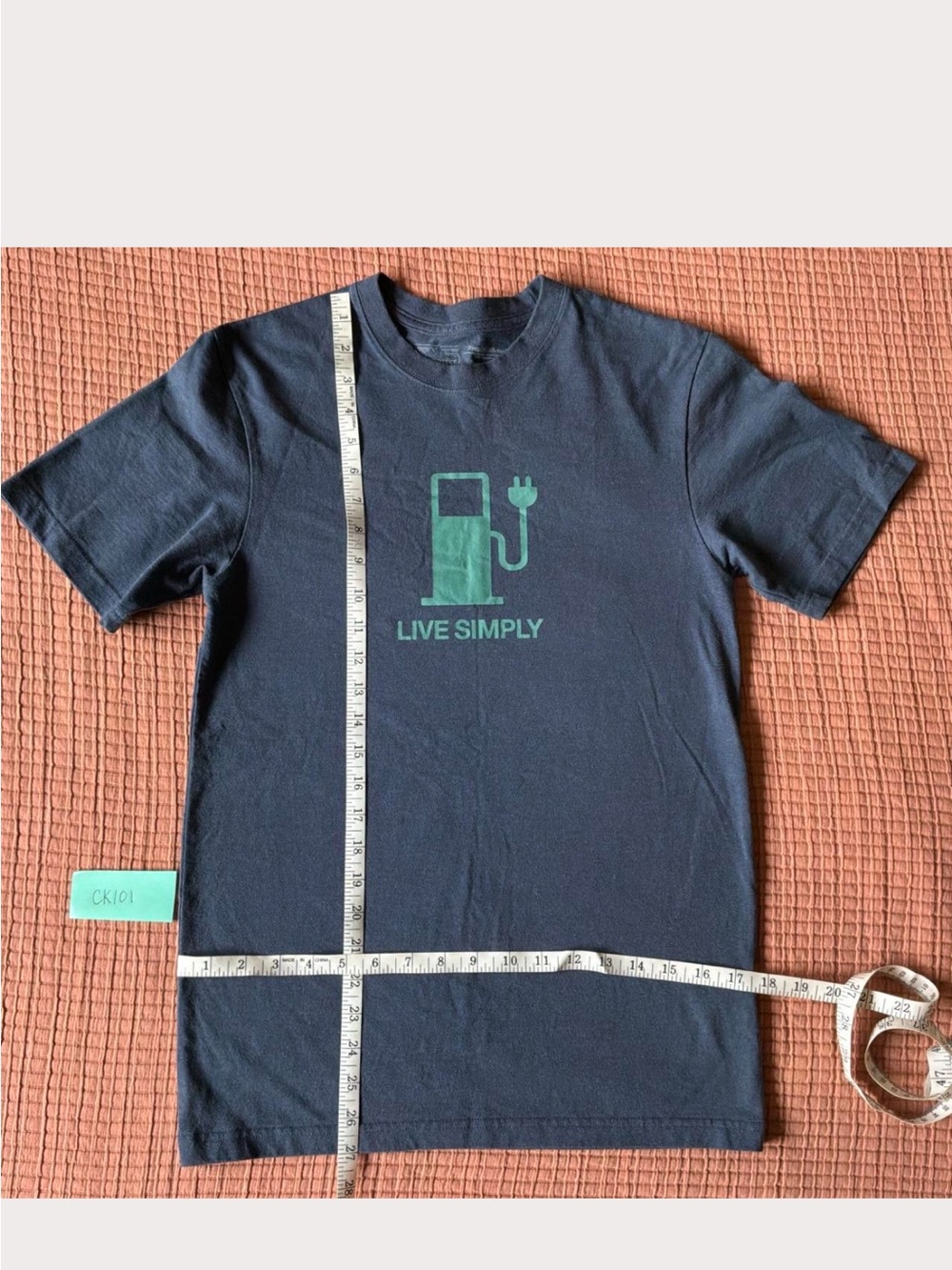 Patagonia Live Simply Navy Graphic Tee for Men